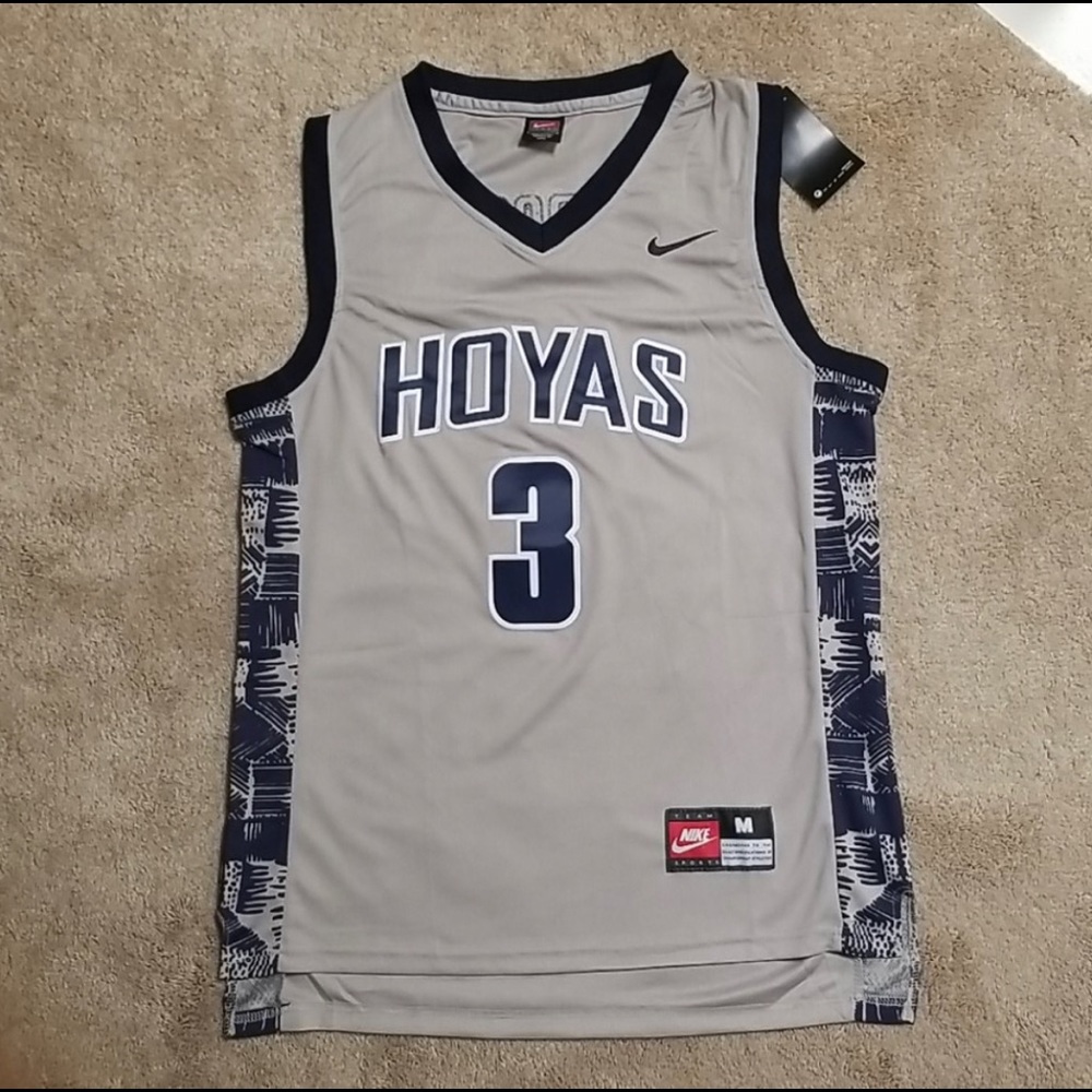Allen Iverson Georgetown College Basketball Jersey.